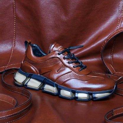 Milan Handmade Genuine Leather Ultra-light High-end Men's Shoes（（Premium Leather）