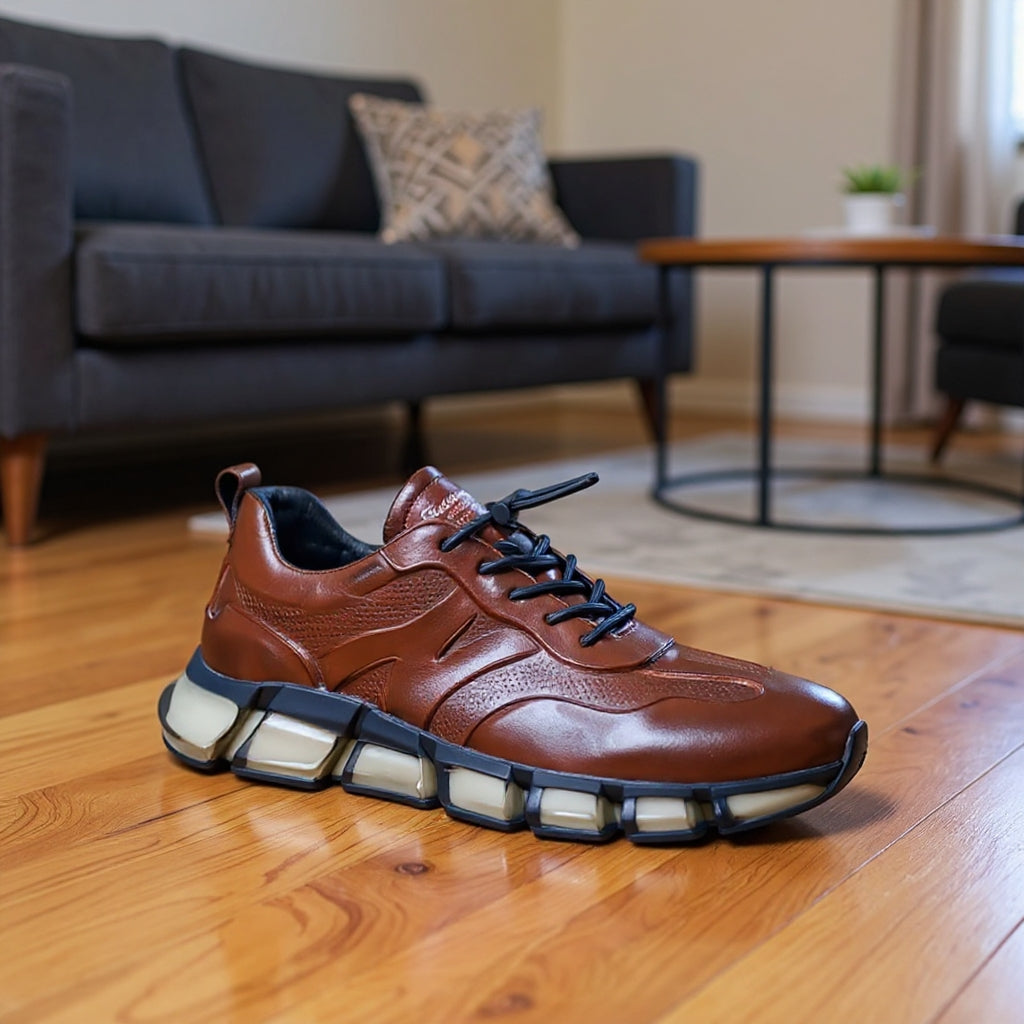 Milan Handmade Genuine Leather Ultra-light High-end Men's Shoes（（Premium Leather）