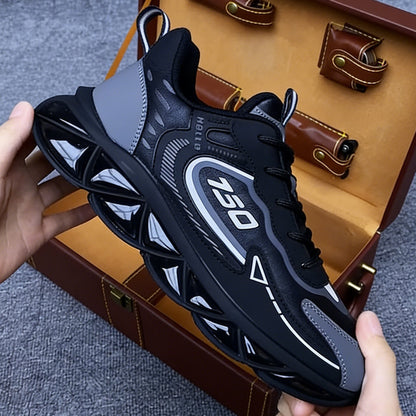 Italy 750 Men's Versatile Waterproof Leather Casual Sneakers with Soft Sole