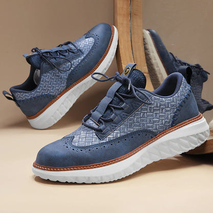 Milan Handmade Genuine Leather Sneakers