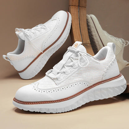 Milan Handmade Genuine Leather Sneakers