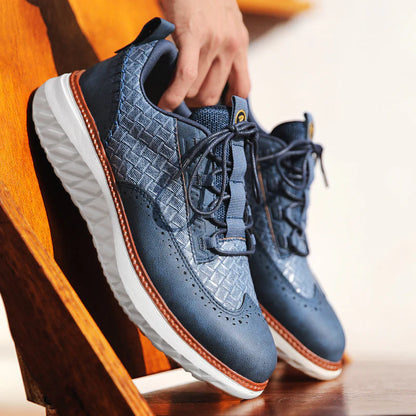 Milan Handmade Genuine Leather Sneakers