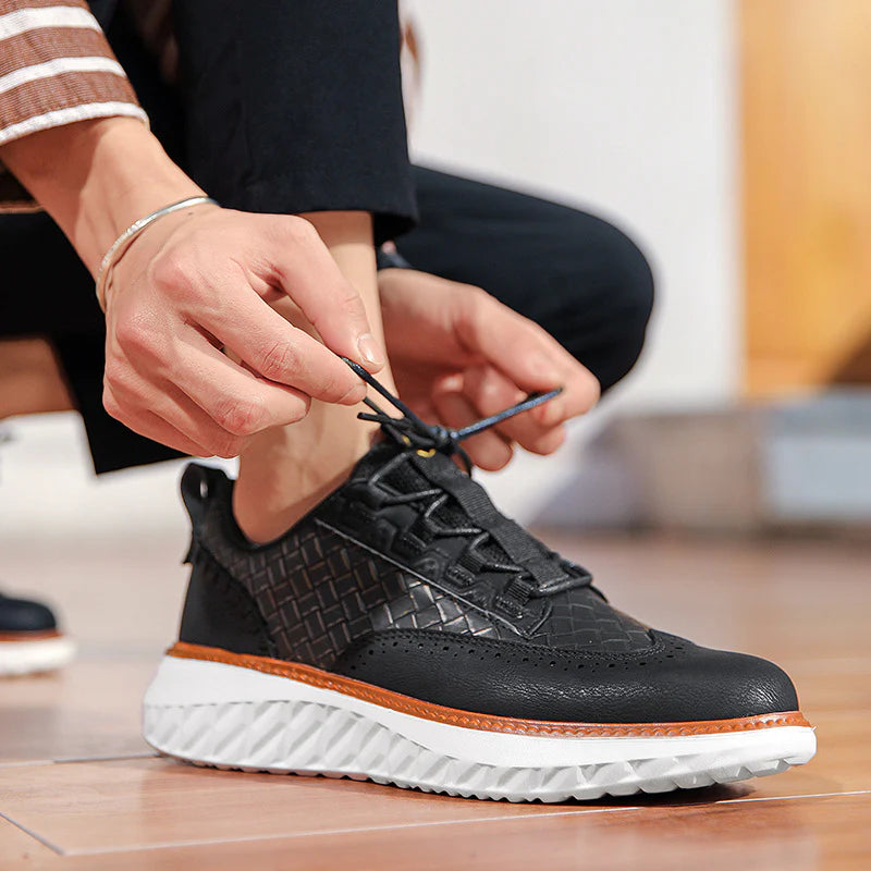 Milan Handmade Genuine Leather Sneakers