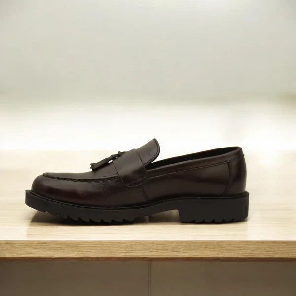 Brown Tussle Chunky Loafers