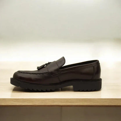 Brown Tussle Chunky Loafers