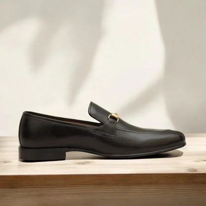 Black Premium Cow leather loafer