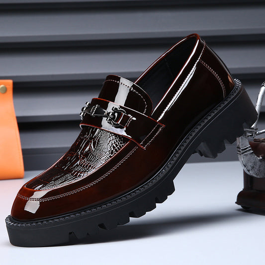 Luxury Crocodile Print Loafers for Men | Unmatched Comfort in Business Casual Style
