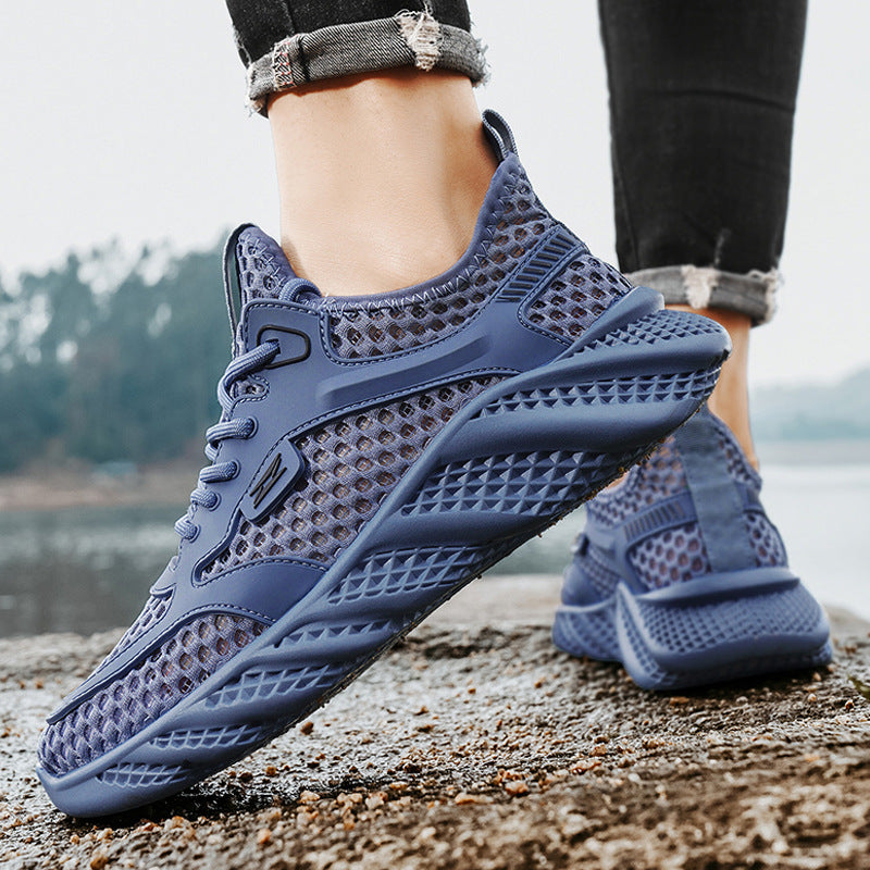 New Hollow-Out Soft-Sole Casual Shoes – Premium Breathable Mesh