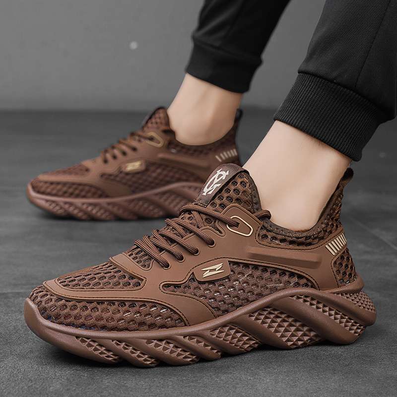 New Hollow-Out Soft-Sole Casual Shoes – Premium Breathable Mesh
