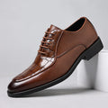 Runeasily Genuine Leather Dress Shoes