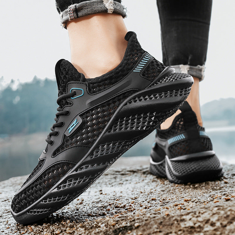 New Hollow-Out Soft-Sole Casual Shoes – Premium Breathable Mesh