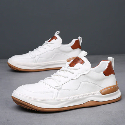 Runeasily Milan Sneaker aus echtem Leder
