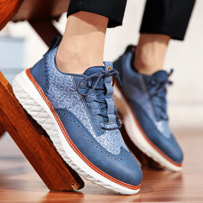 Milan Handmade Genuine Leather Sneakers