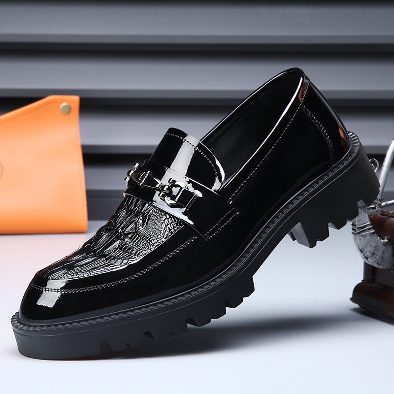 Luxury Crocodile Print Loafers for Men | Unmatched Comfort in Business Casual Style