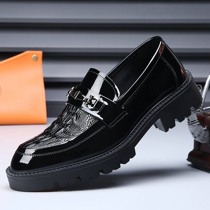 Luxury Crocodile Print Loafers for Men | Unmatched Comfort in Business Casual Style