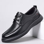 Men's Milan casual leather business comfortable single shoes