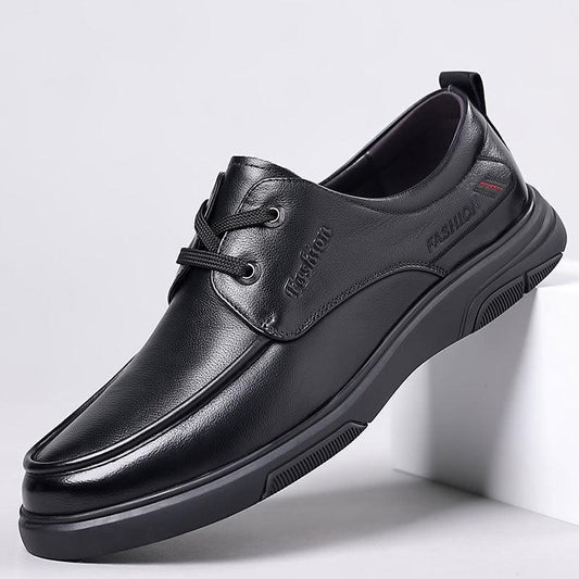 Men's Milan casual leather business comfortable single shoes