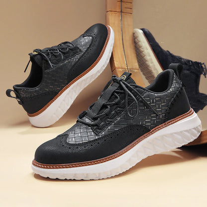 Milan Handmade Genuine Leather Sneakers