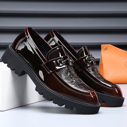 Luxury Crocodile Print Loafers for Men | Unmatched Comfort in Business Casual Style