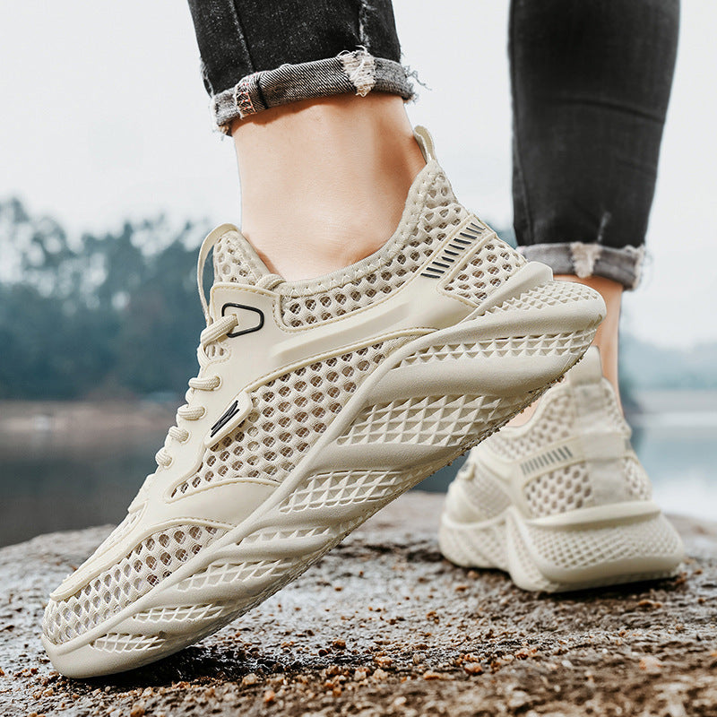 New Hollow-Out Soft-Sole Casual Shoes – Premium Breathable Mesh