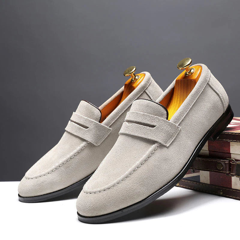 Pelle Italiana Wildleder-Loafer
