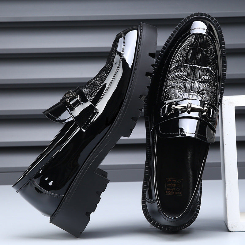 Luxury Crocodile Print Loafers for Men | Unmatched Comfort in Business Casual Style