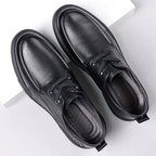 Men's Milan casual leather business comfortable single shoes