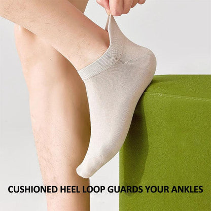Premium Cotton No-Show Socks - Breathable & Odor-Free