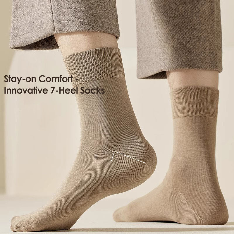 Men's business socks formal socks breathable boneless cotton socks