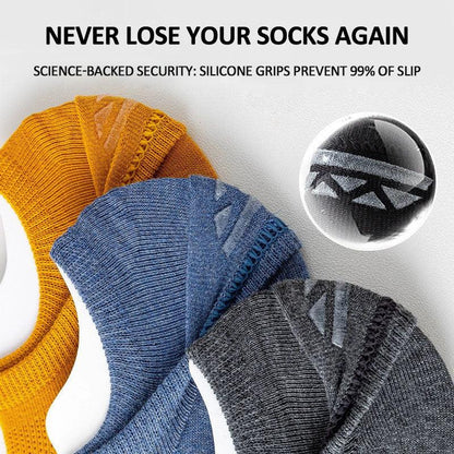 No-Show Mesh Socks - Non-Slip, Breathable & Anti-Odor Sports Socks