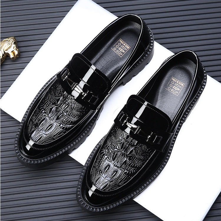 Luxury Crocodile Print Loafers for Men | Unmatched Comfort in Business Casual Style