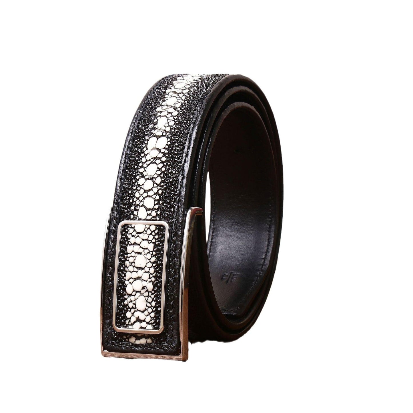 Premium Pearl Stingray Leather with Auto-Deploy Buckle