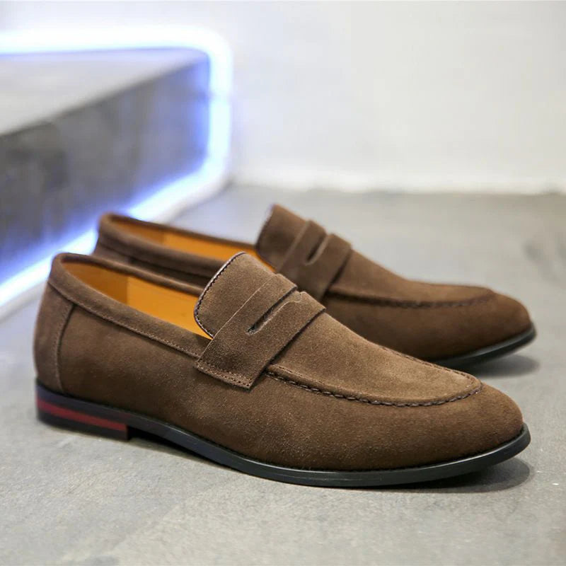 Pelle Italiana Wildleder-Loafer