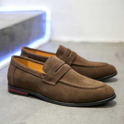 Pelle Italiana Wildleder-Loafer