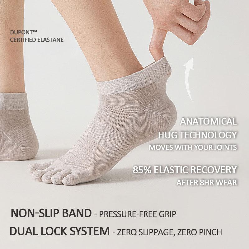 Ultra-Thin Toe Socks - Breathable, Anti-Odor & Seamless