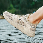 New Hollow-Out Soft-Sole Casual Shoes – Premium Breathable Mesh