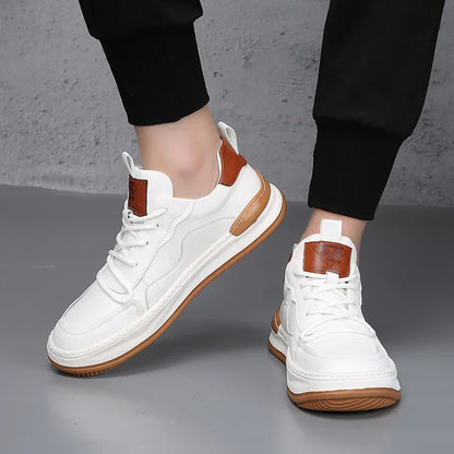 Runeasily Milan Sneaker aus echtem Leder