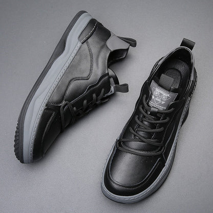 Runeasily Milan Sneaker aus echtem Leder