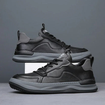 Runeasily Milan Sneaker aus echtem Leder