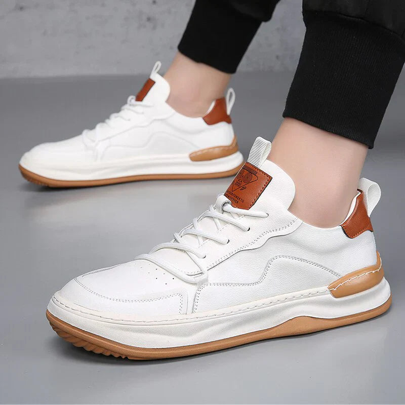 Runeasily Milan Sneaker aus echtem Leder