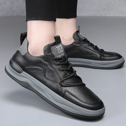 Runeasily Milan Sneaker aus echtem Leder