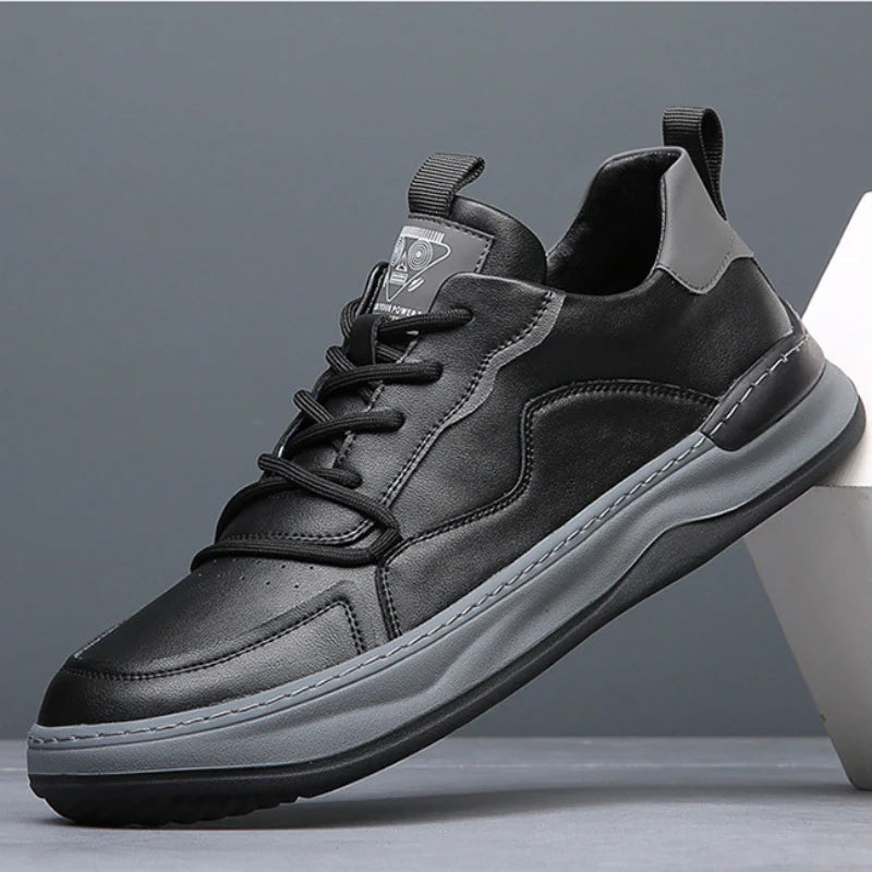Runeasily Milan Sneaker aus echtem Leder