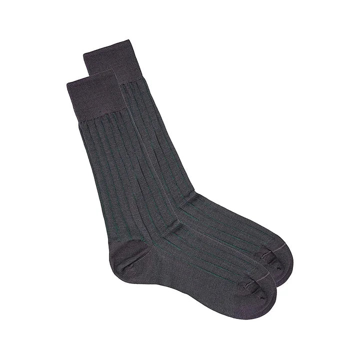 3D Striped Mid-tube Dress Socks