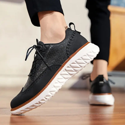 Milan Handmade Genuine Leather Sneakers