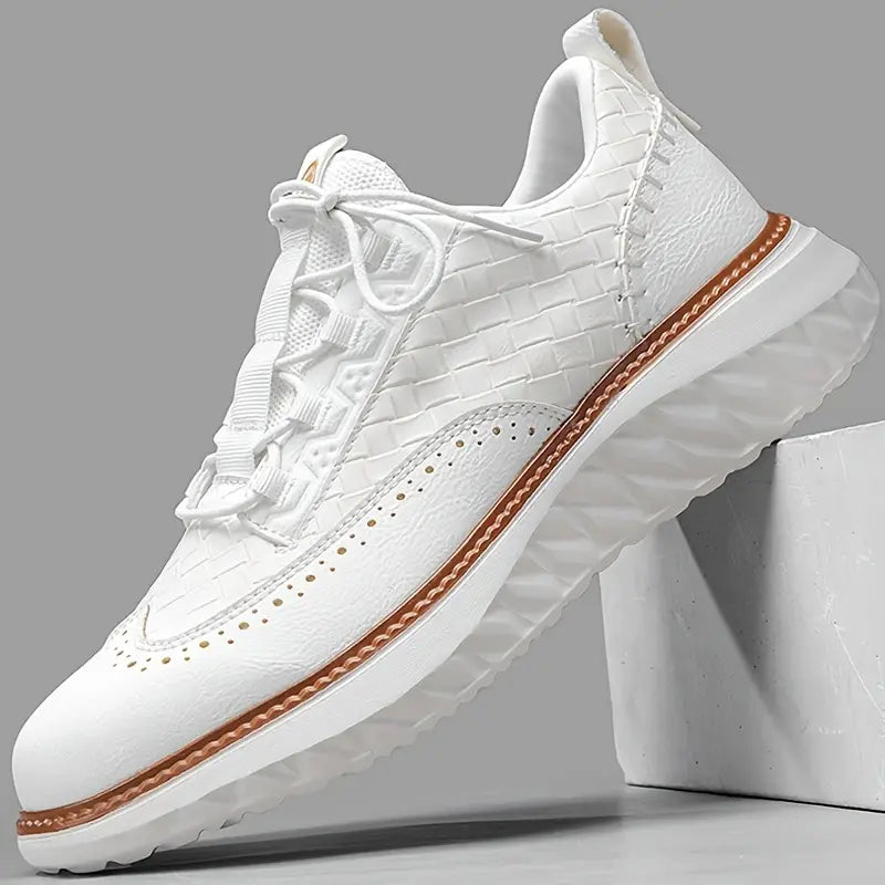 Milan Handmade Genuine Leather Sneakers