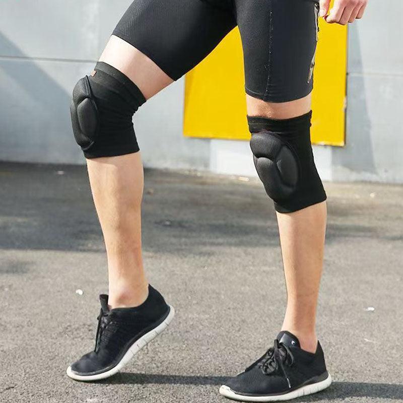 Open tortoise shell sports protection cycling sponge knee pads