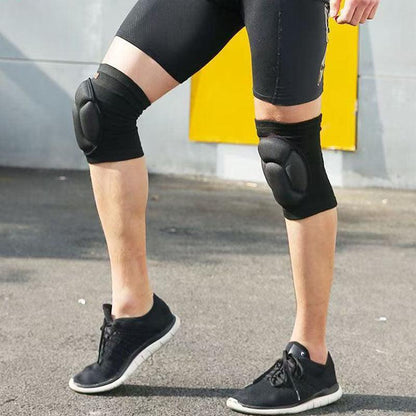 Open tortoise shell sports protection cycling sponge knee pads