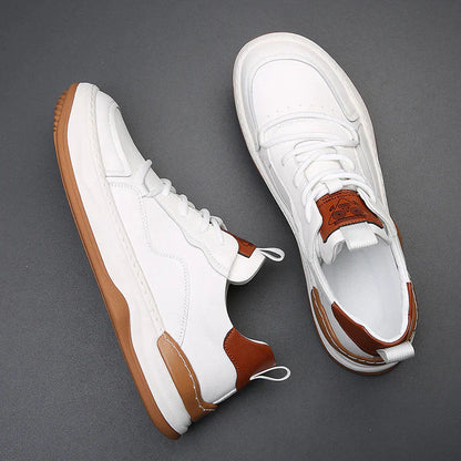 Runeasily Milan Sneaker aus echtem Leder