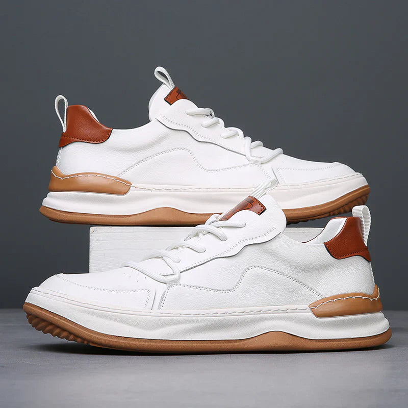 Runeasily Milan Sneaker aus echtem Leder