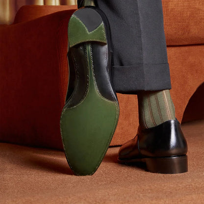 3D Striped Mid-tube Dress Socks